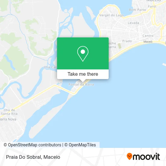 Praia Do Sobral map