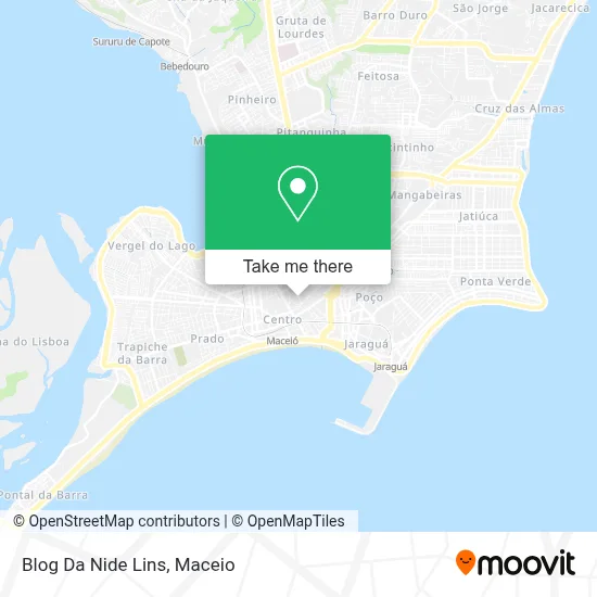 Blog Da Nide Lins map