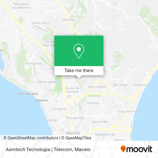 Asmtech Tecnologia | Telecom map