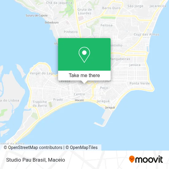 Studio Pau Brasil map
