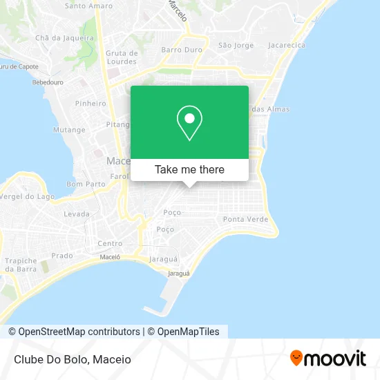 Clube Do Bolo map
