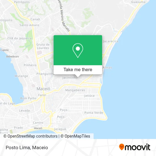 Posto Lima map