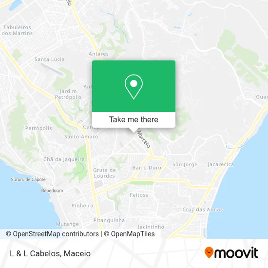 L & L Cabelos map