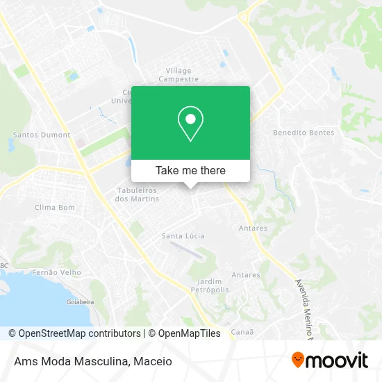 Ams Moda Masculina map