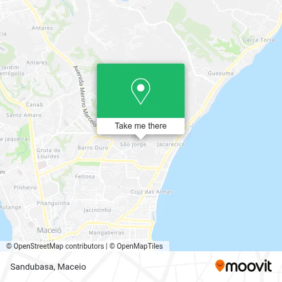 Sandubasa map
