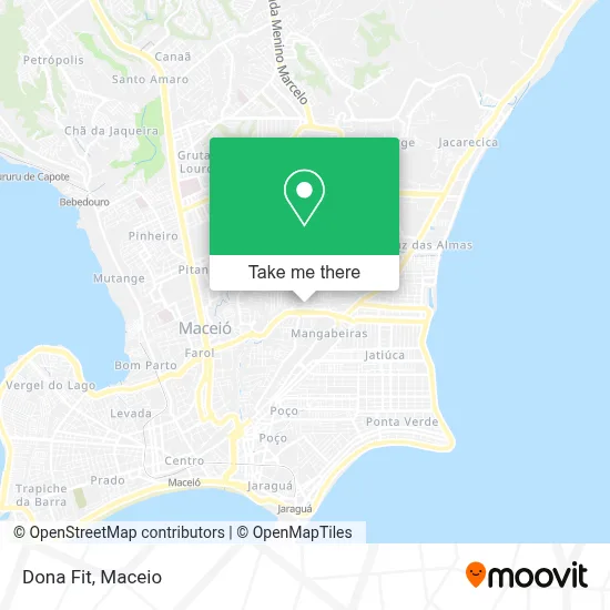 Dona Fit map