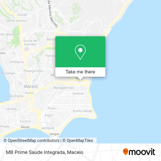MB Prime Saúde Integrada map