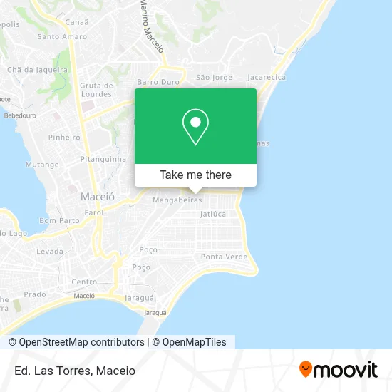 Ed. Las Torres map