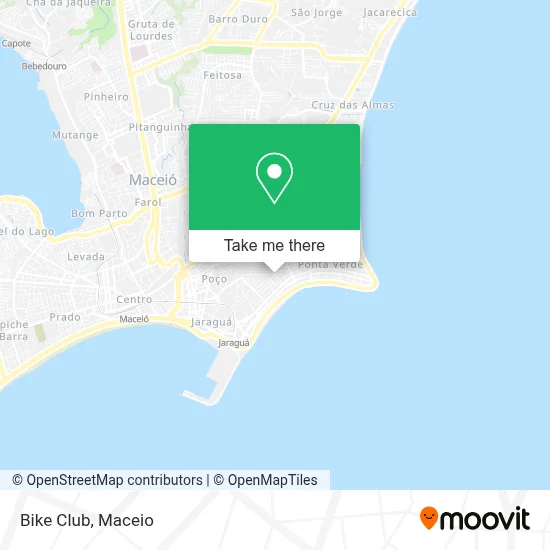 Bike Club map