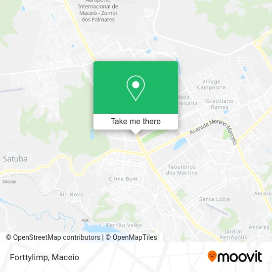 Forttylimp map