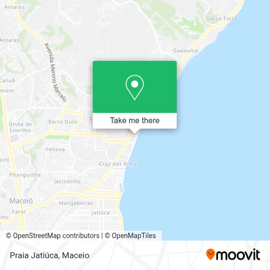 Praia Jatiúca map