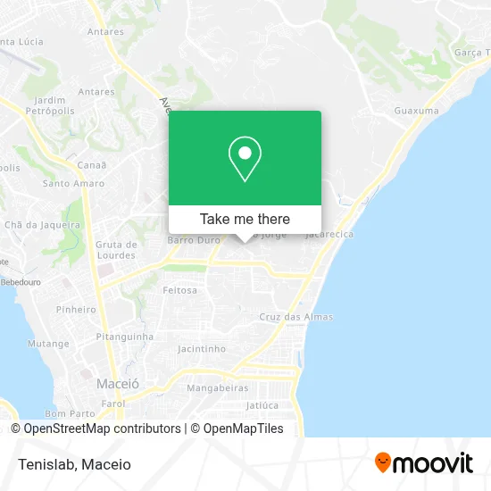 Tenislab map
