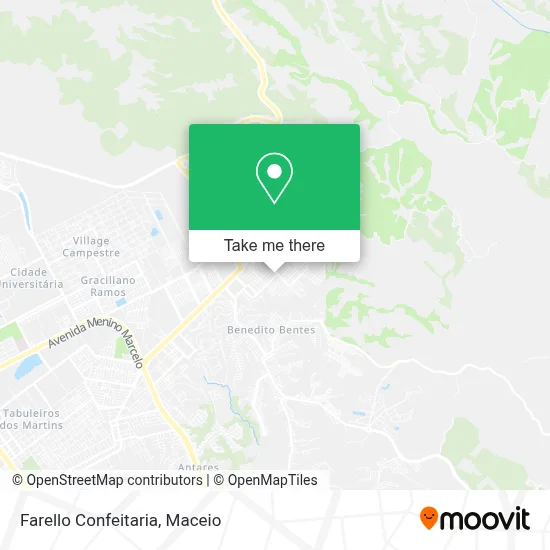 Farello Confeitaria map