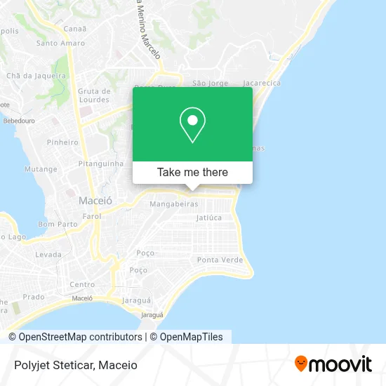 Polyjet Steticar map