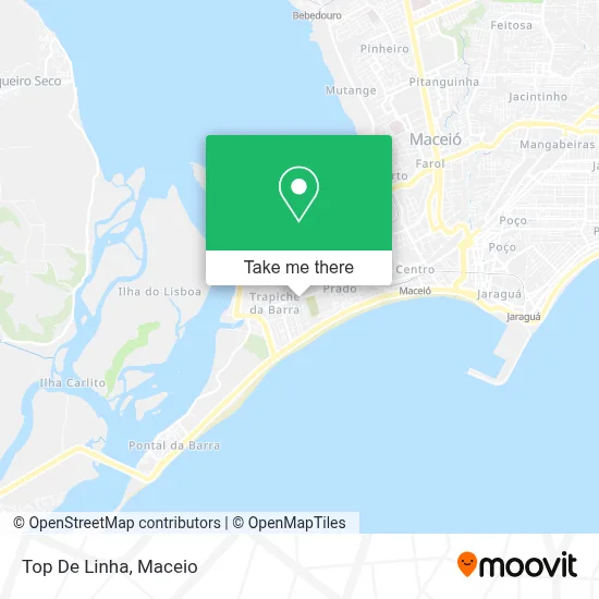 Top De Linha map