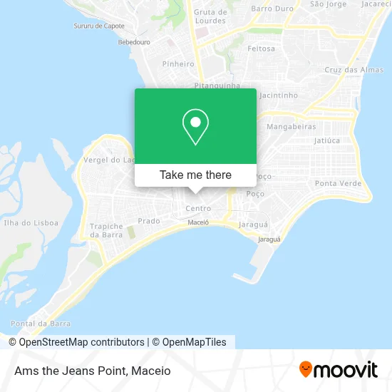 Ams the Jeans Point map