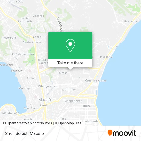 Shell Select map