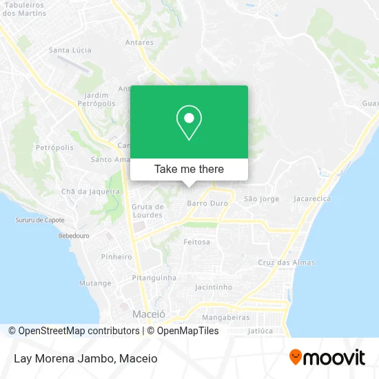 Lay Morena Jambo map