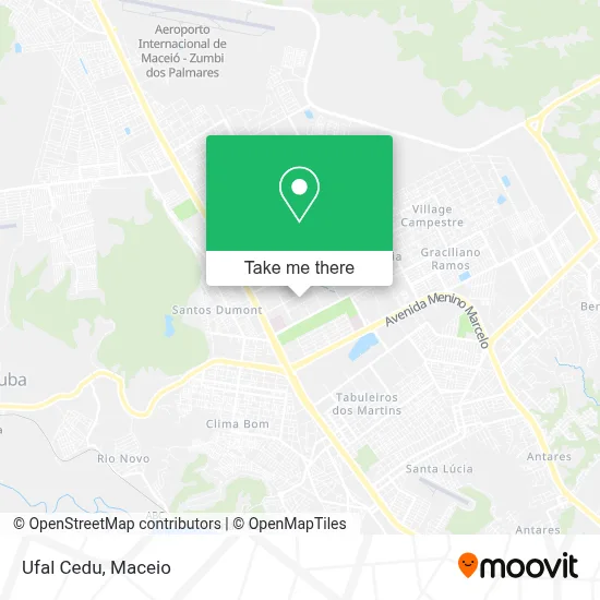 Ufal Cedu map