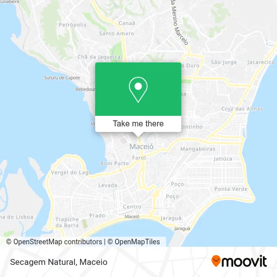 Secagem Natural map