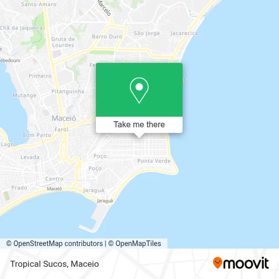 Tropical Sucos map