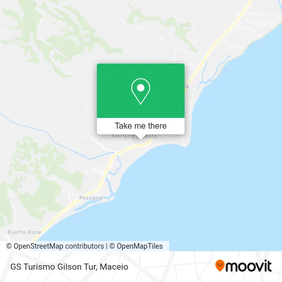 GS Turismo Gilson Tur map