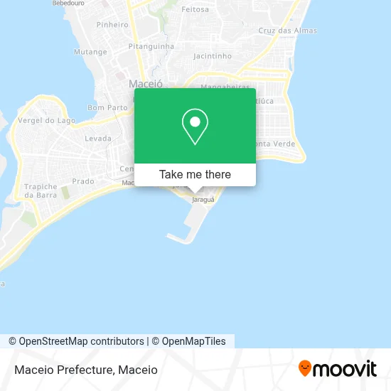 Maceio Prefecture map