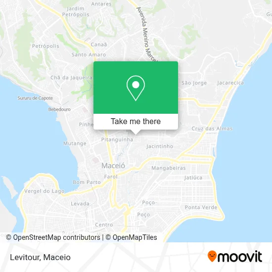 Levitour map