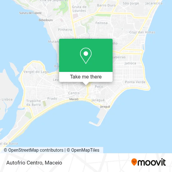 Autofrio Centro map