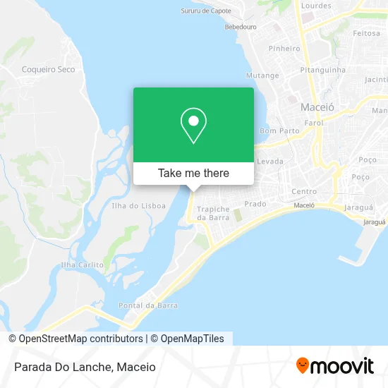 Parada Do Lanche map