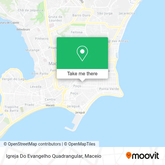 Igreja Do Evangelho Quadrangular map