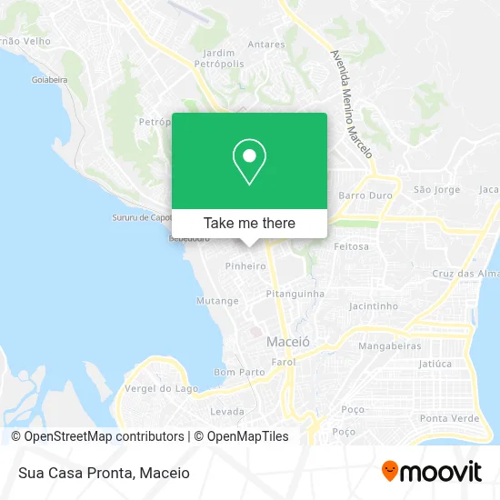 Sua Casa Pronta map