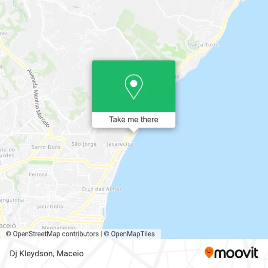 Dj Kleydson map