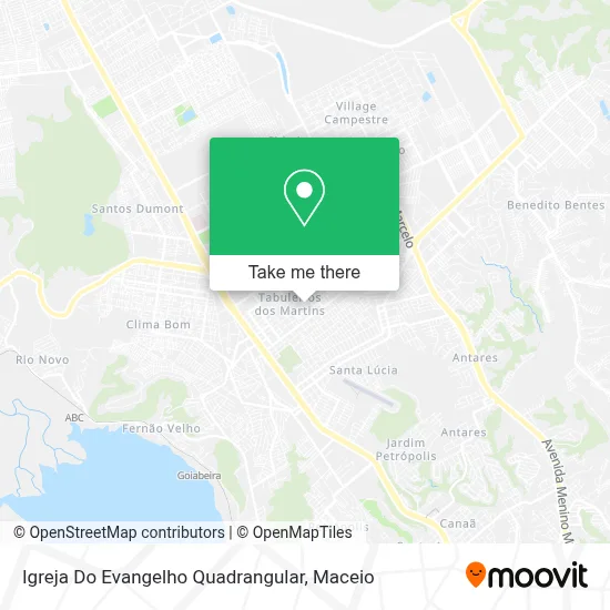 Igreja Do Evangelho Quadrangular map