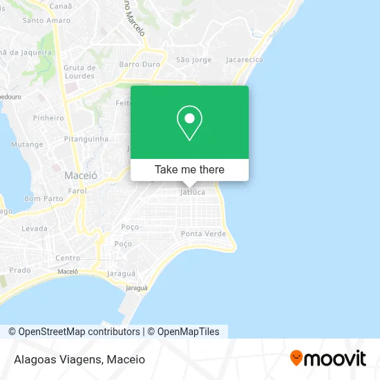 Alagoas Viagens map