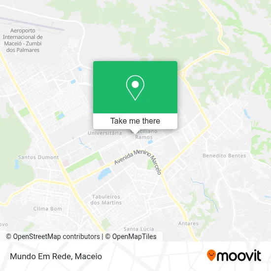 Mundo Em Rede map