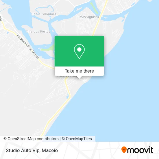 Studio Auto Vip map