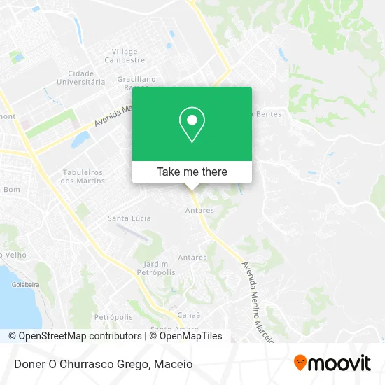 Doner O Churrasco Grego map