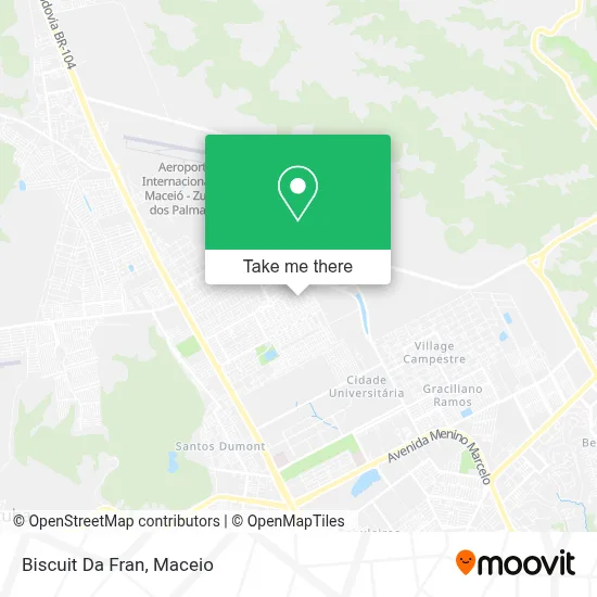 Biscuit Da Fran map