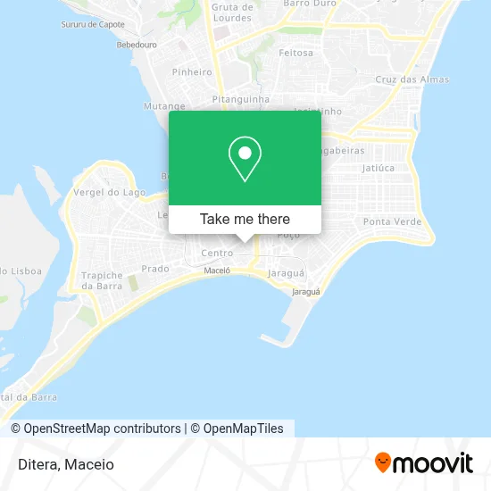 Ditera map