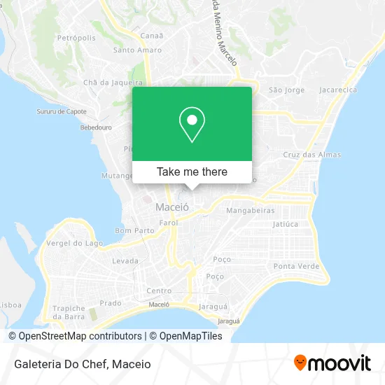Galeteria Do Chef map