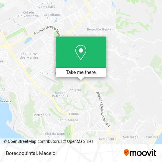 Botecoquintal map