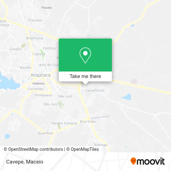 Cavepe map