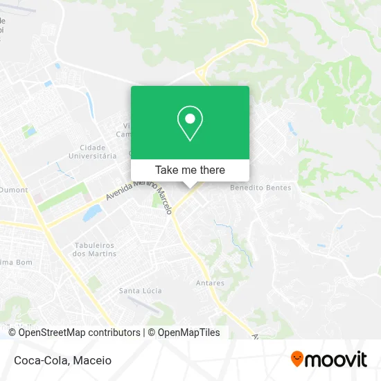 Coca-Cola map