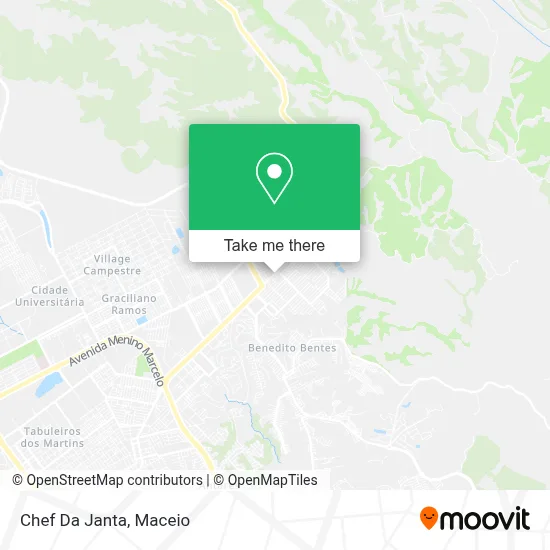 Chef Da Janta map