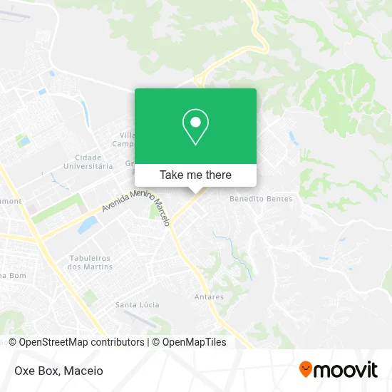 Oxe Box map