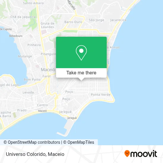 Universo Colorido map