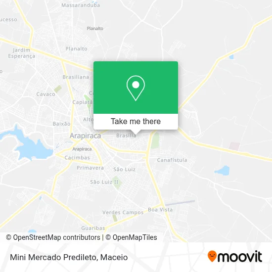 Mini Mercado Predileto map