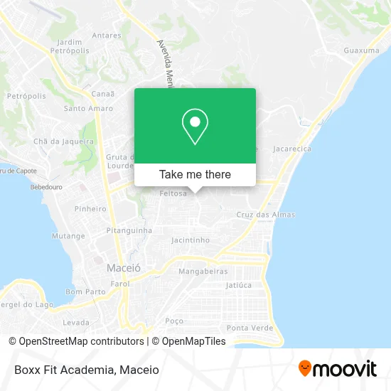 Boxx Fit Academia map