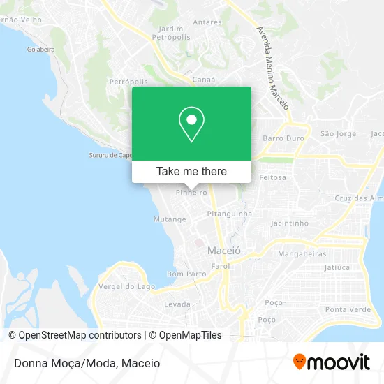 Donna Moça/Moda map